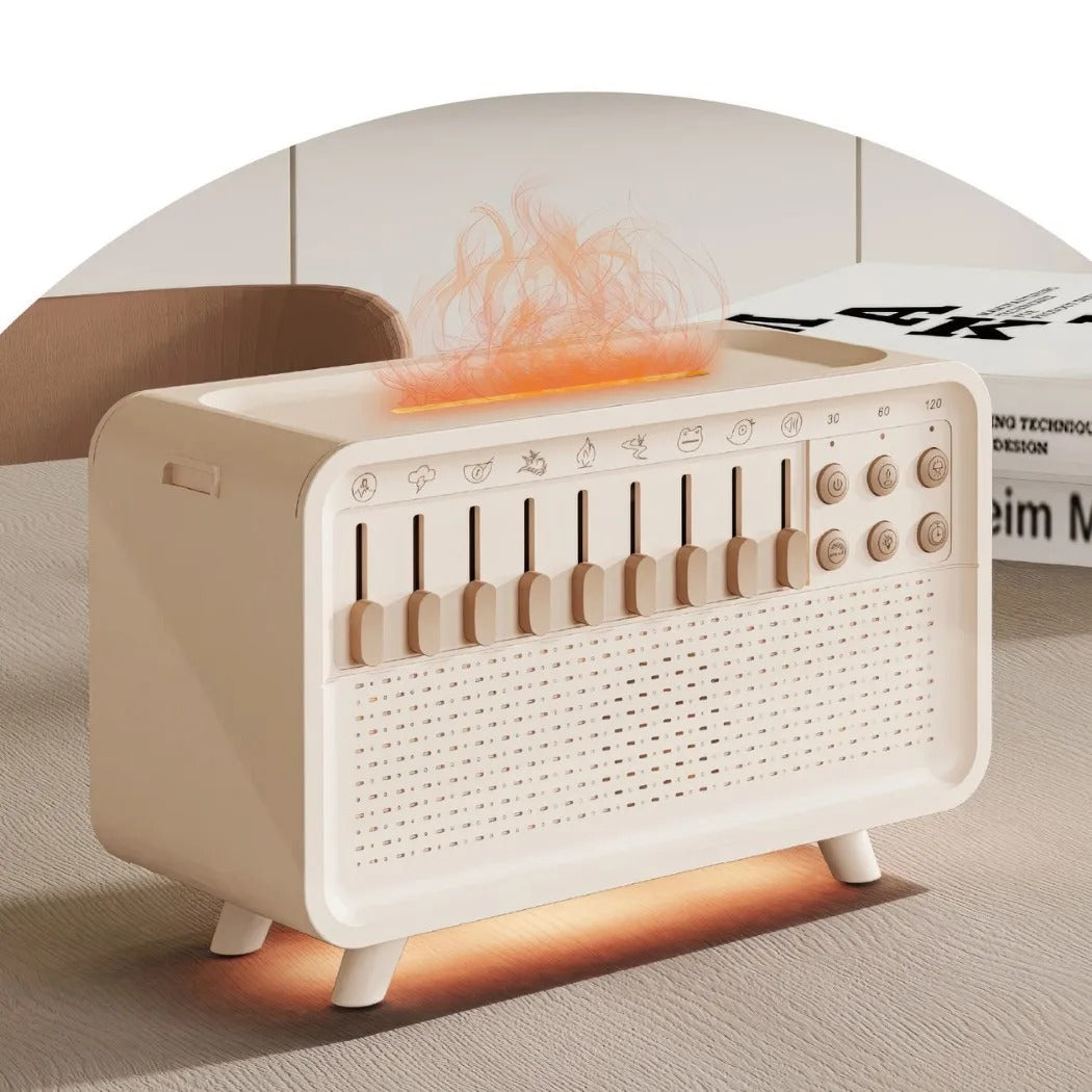 ZenMist 3-in-1 Bluetooth Humidifier with Nature Sounds & Night Light